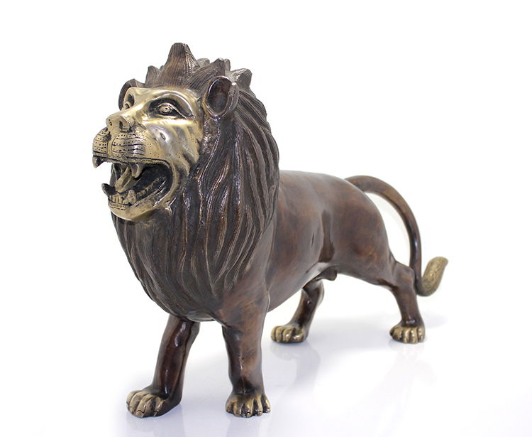 Metal Lion Trinket 60 Cm KSK263