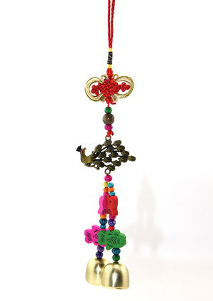 Peacock Colorful Wind Chime Alk2845