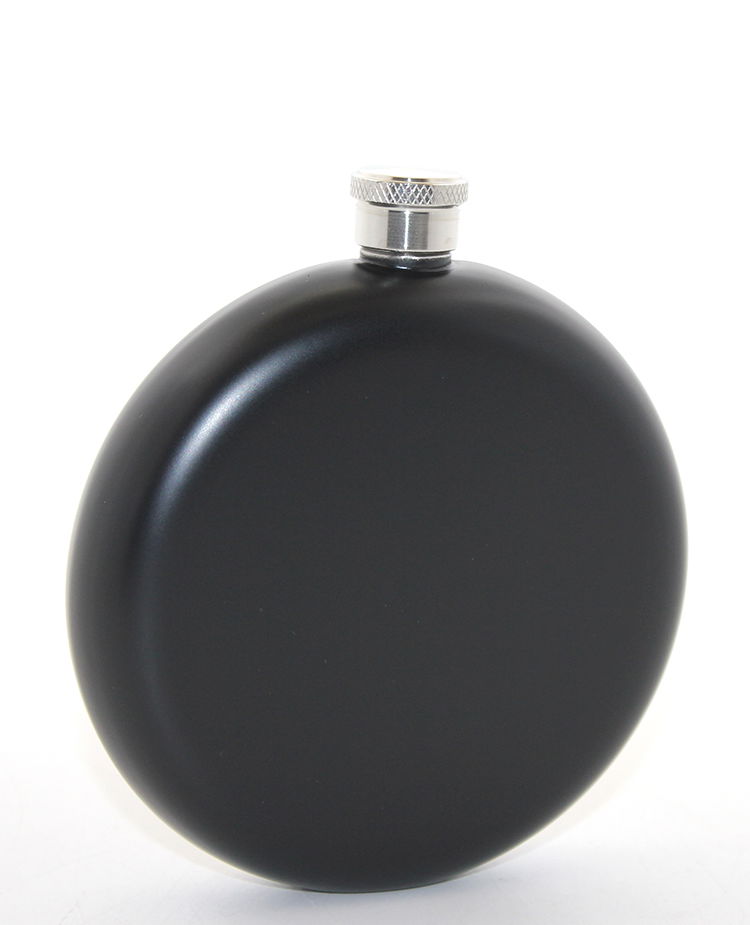 Stainless Steel Round 8 Oz Single Flask Alk2679