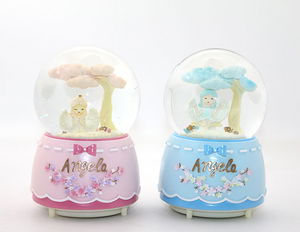 Lighted Musical Snow Globe 13 Cm Alk2000