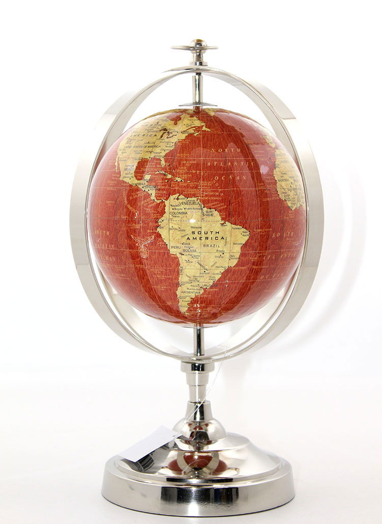 Decorative World Globe 4111-BR