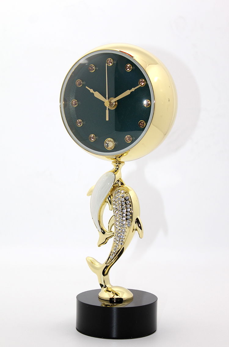 Dolphin Fish Design Tabletop Clock Alk1603