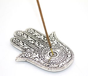 Metal Hand Design Incense Holder Ksk2191