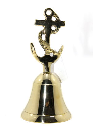 Brass Anchor Hand Bell 2868