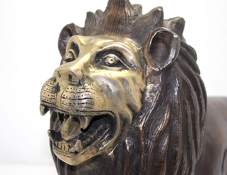 Metal Lion Trinket 60 Cm KSK263