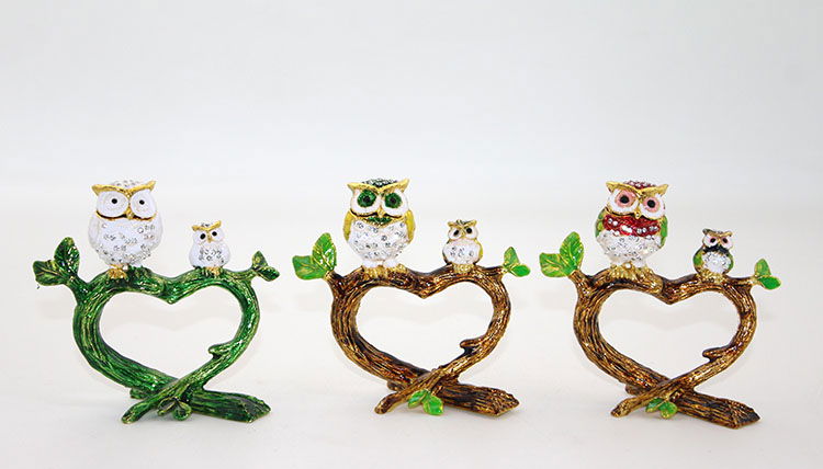 Swaroski 2-Piece Owl Alk2037