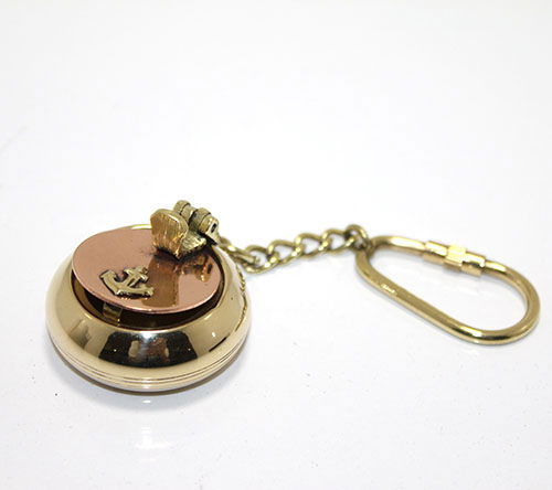 Brass Ashtray Keychain 2155