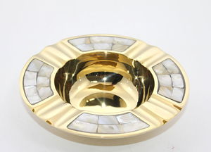 Brass Pearlescent Ashtray 1730