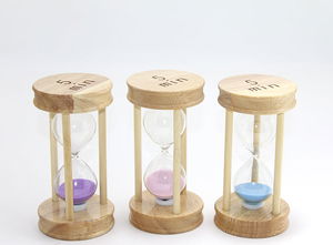 Wooden Hourglass 5 Min Alk2506