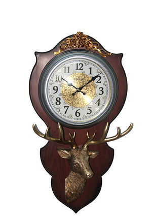 Wall Hanging Deer Clock Alk1667