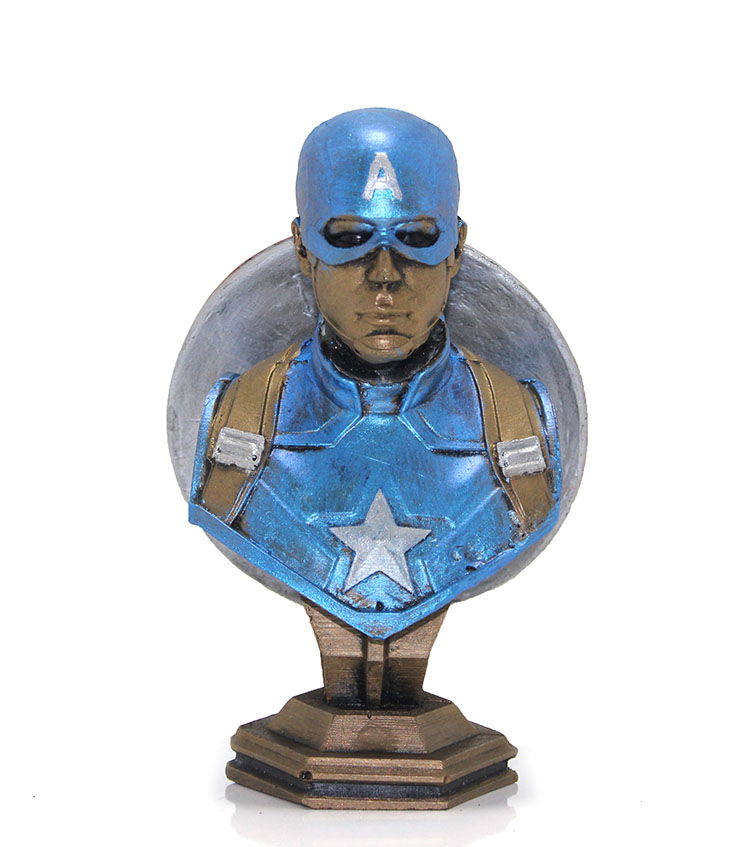 Captan America Bust 127