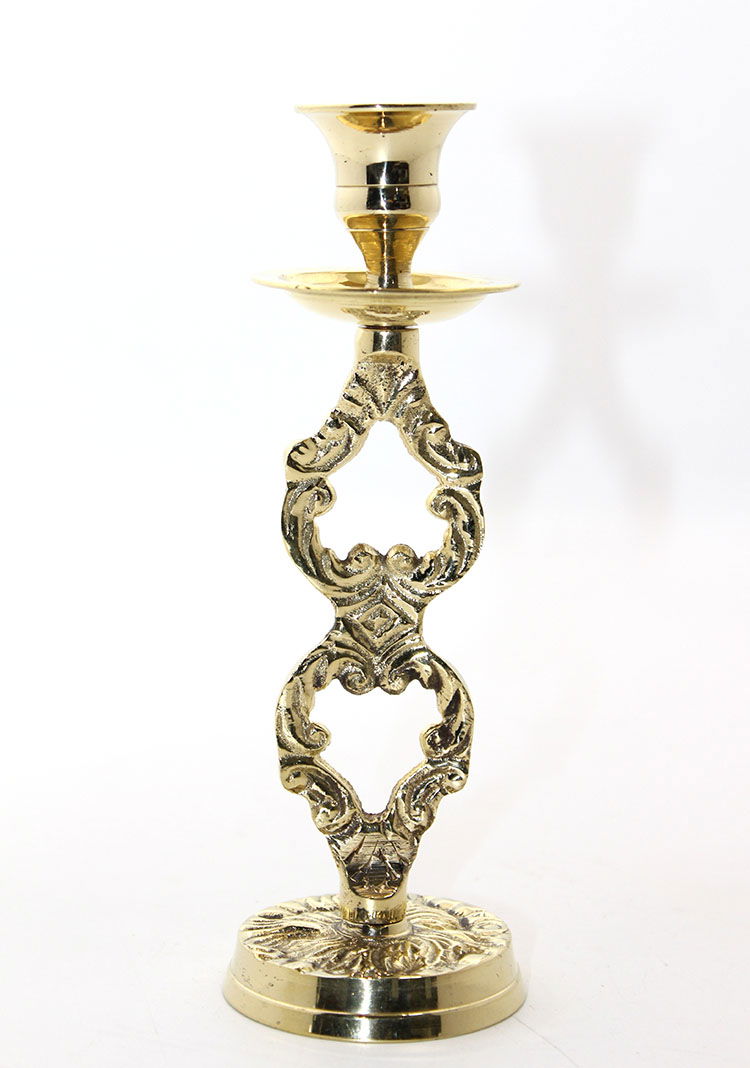 Single Brass Candlestick 27767