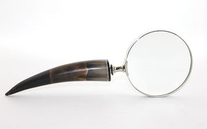 Magnifying Glass with Horn Handle 15522