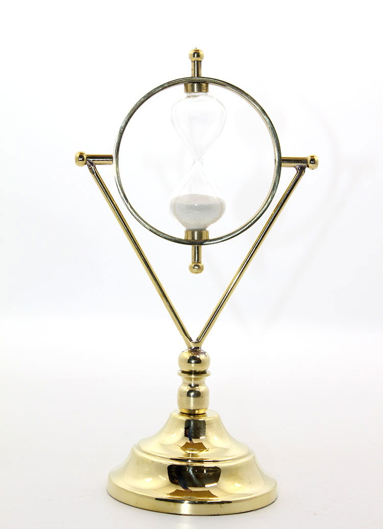 Brass Hourglass 5054