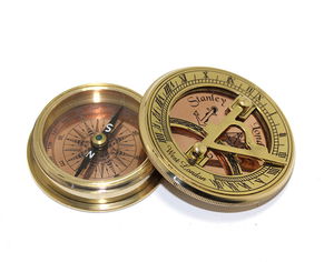 Brass Sundial and Compass Model 7732