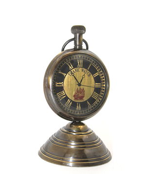 Tabletop Brass Clock 16143