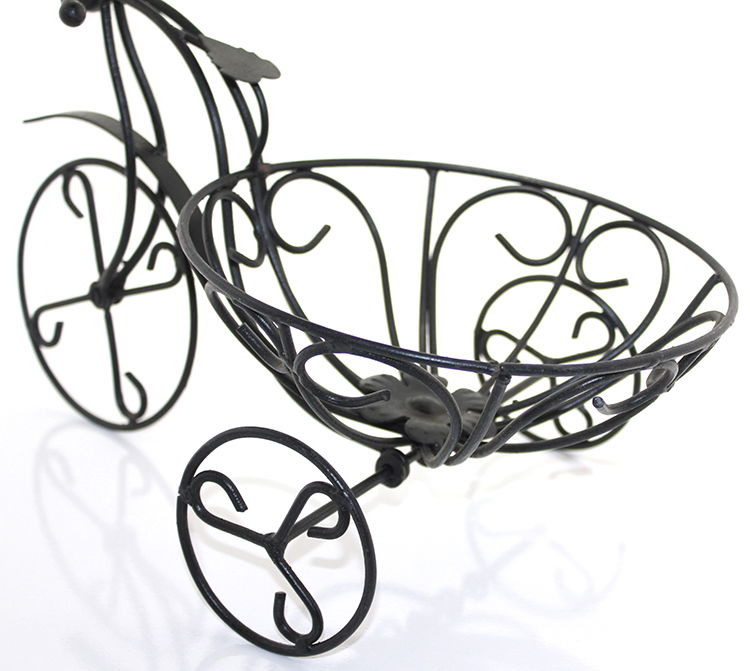 Wrought Iron Decorative Bicycle Flower Bed ST00077