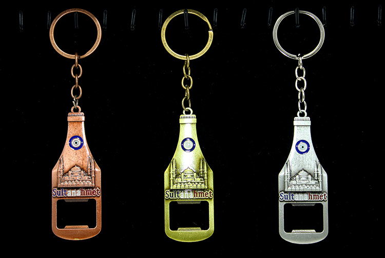 Metal Sultanahmet Keychain And Opener Alk2215