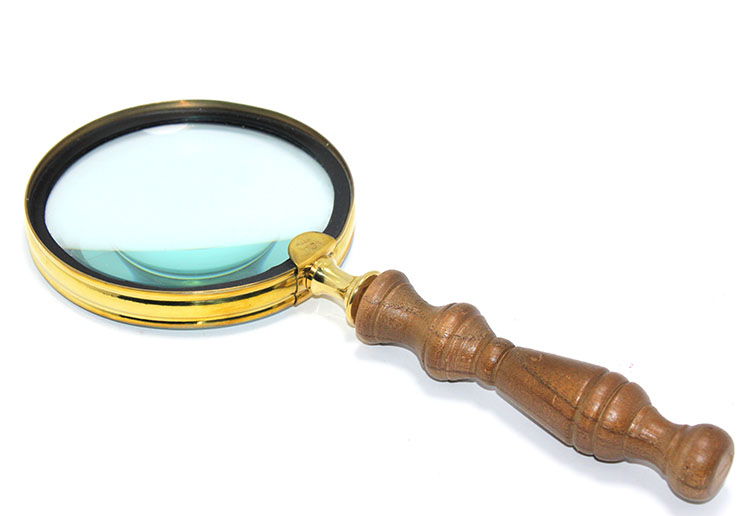 Brass Magnifier Sl189