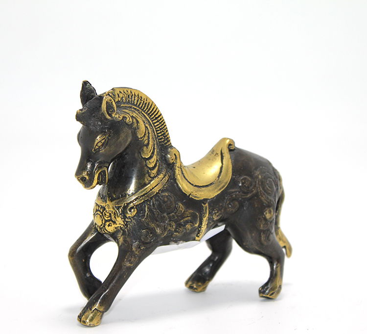 Brass Horse Figure