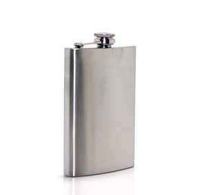 Stainless Steel 6 Oz Single Flask Alk45