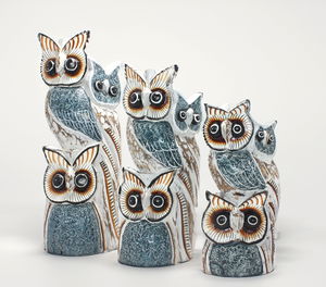 Wooden 3 Owl 50 Cm Oka-17