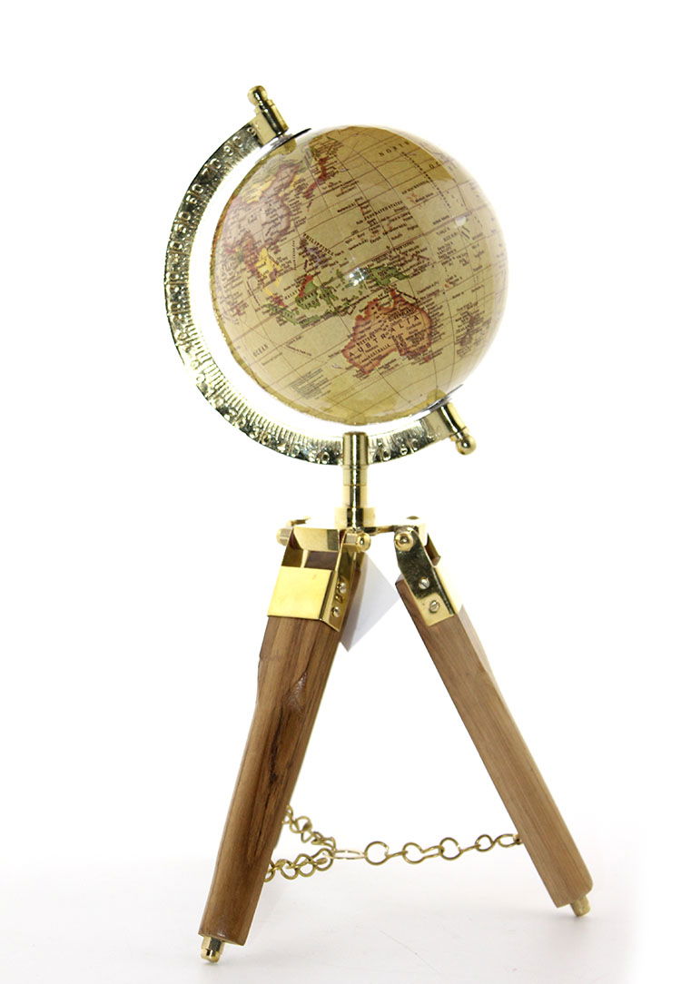 Decorative World Globe 4157-PW