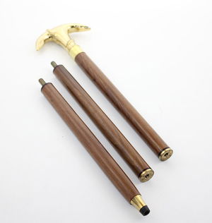 Brass Anchor Walking Stick 15153