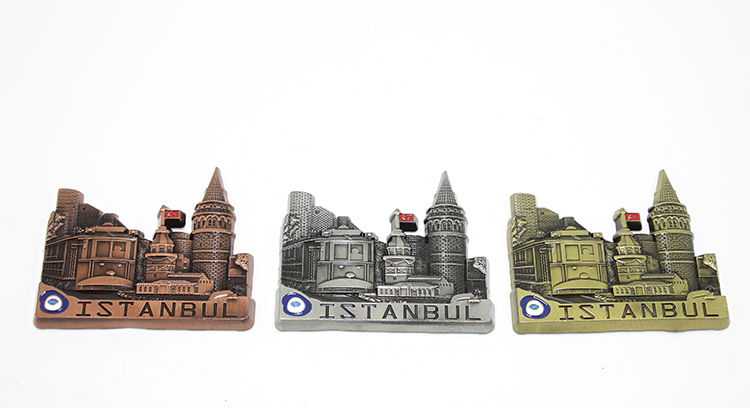 Metal Istanbul Themed Local Magnet 2Alk79