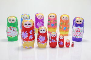 Wooden 6 Matryoshka Alk1844