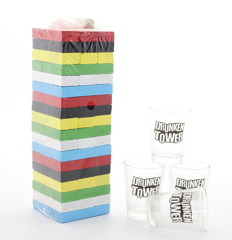 Jenga Shot Glass Game Alk1493