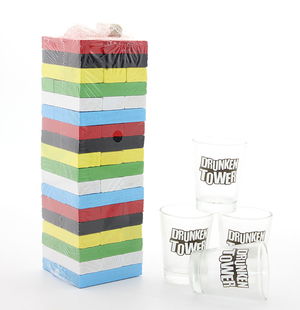 Jenga Shot Glass Game Alk1493