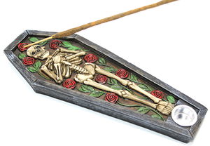 Polyester Skeleton Incense Burner Alk2362