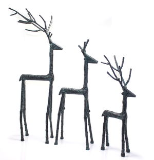 Metal 3-piece Deer Set KSK322