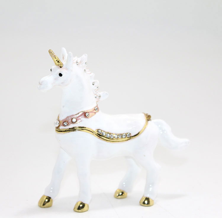 Swaroski Stone Single Unicorn Figure Alk1927