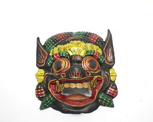 Wall Hanging Colorful Mask 20 Cm Taru Merta-2