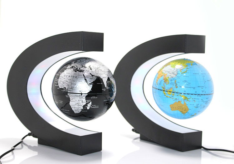 Table Top Magnetic Led World Globe ALK1334