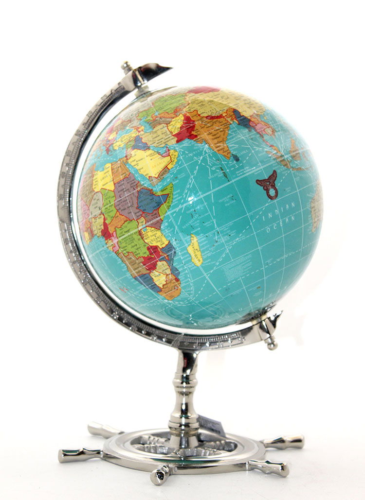 Decorative World Globe 4160-F