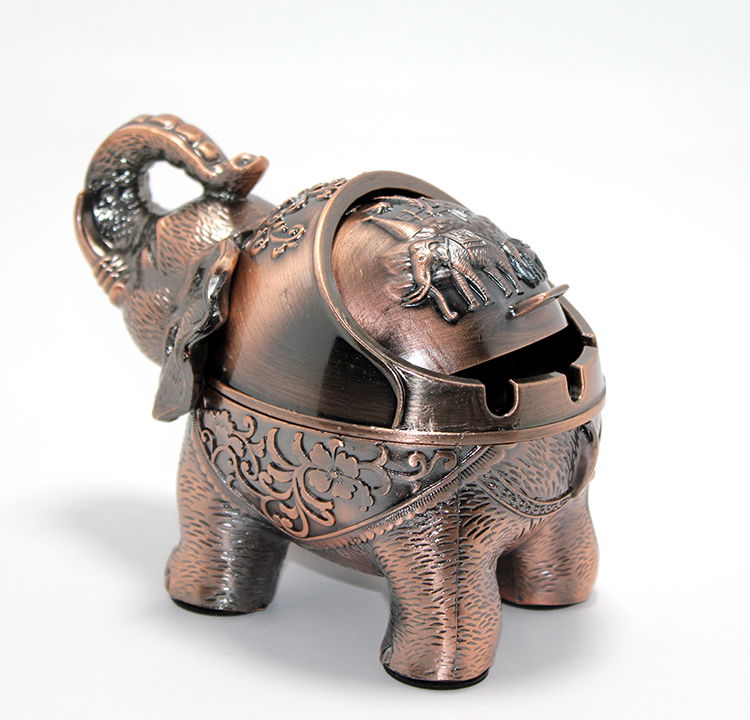 Metal Elephant Figured Ashtray Alk1656