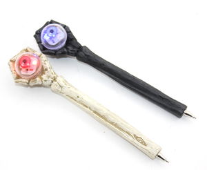 Polyester Hand Design Illuminated Ballpoint Pen Alk2440