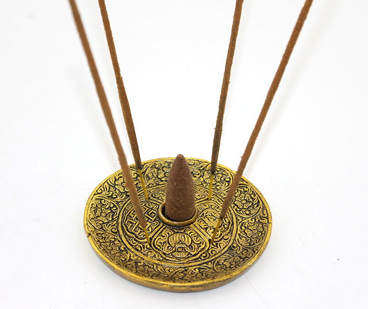 Metal Round Incense Burner Ksk2184