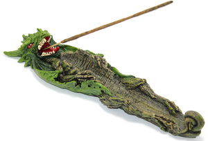 Dragon Design Polyester Incense Holder Alk2331