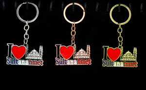 Metal Sultanahmet Keychain Alk2216