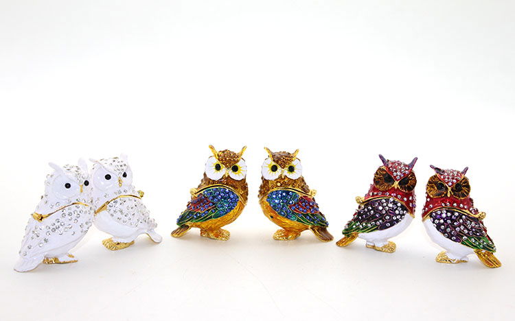 Swaroski 2-Piece Owl Alk2035