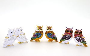 Swaroski 2-Piece Owl Alk2035