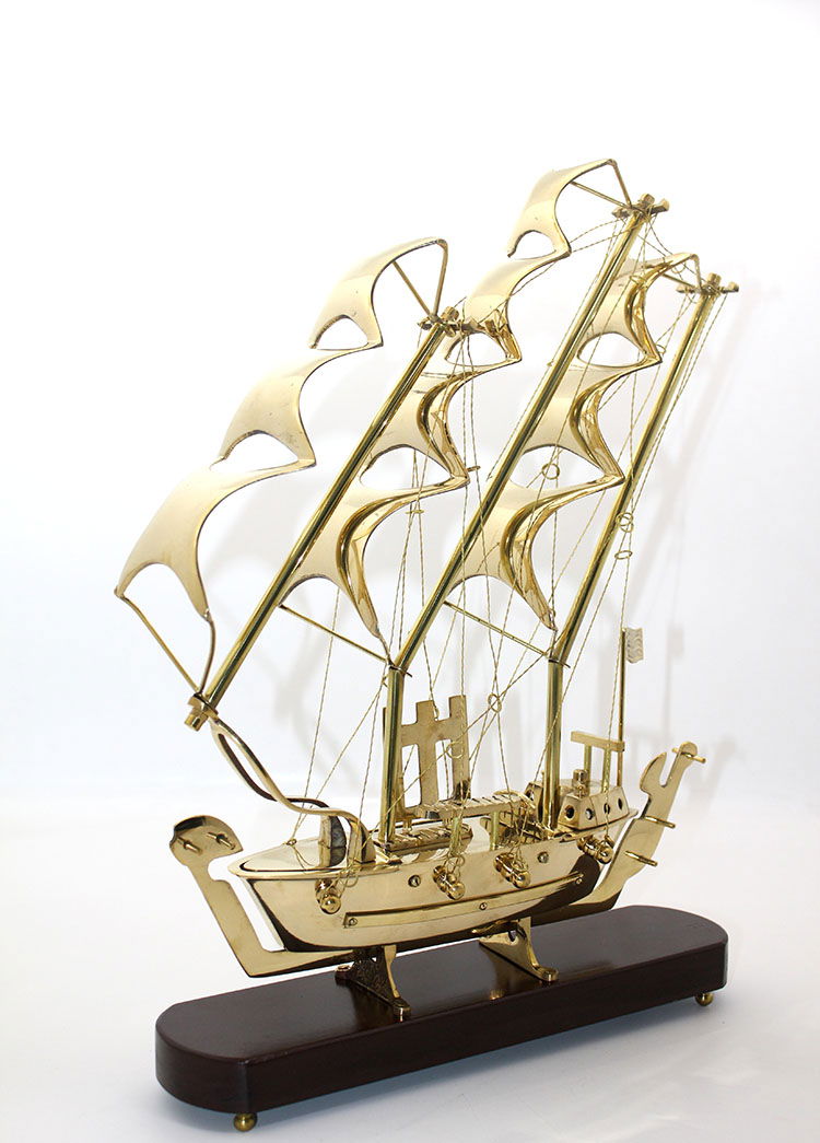 Brass Sailing Ship NI8659