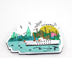 Istanbul Themed Magnet Alk2223