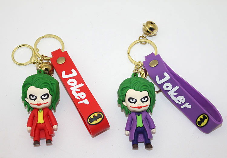 Silicone Joker Keychain Alk1387