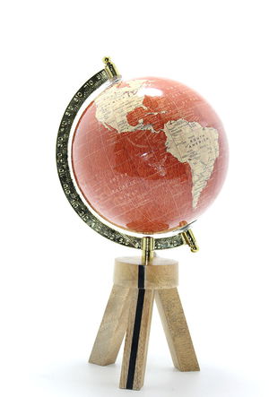 Decorative World Globe 4136-BR