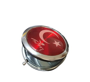 Turkish Flag Hand Mirror ST00162